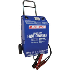 Associated Equipment - Automotive Battery Chargers & Jump Starters; Type: Automatic Charger/Engine Starter ; Amperage Rating: 60 ; Starter Amperage: 265 ; Voltage: 6/12 ; Battery Size Group: 6 and 12 Volt - Exact Industrial Supply