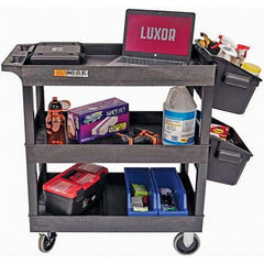 Luxor - Carts Type: Utility Cart Load Capacity (Lb.): 400 - Americas Industrial Supply