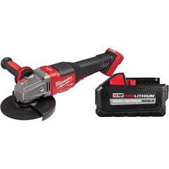 Milwaukee Tool - Angle & Disc Grinders Type of Power: Cordless Wheel Diameter (Inch): 4-1/2 - 6 - Americas Industrial Supply