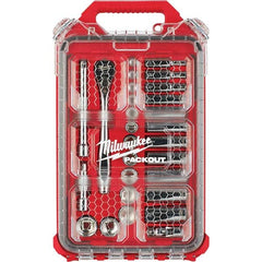 Milwaukee Tool - Socket Sets Measurement Type: SAE Drive Size: 3/8 - Americas Industrial Supply