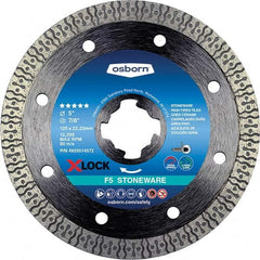 Osborn - 4-1/2 x 0.09, 7/8" Hole Diamond Cutoff Wheel - Americas Industrial Supply