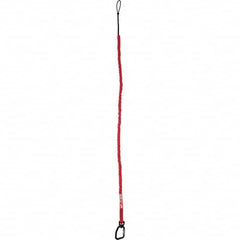 Milwaukee Tool - Tool Holding Accessories; Type: Tool Lanyard ; Connection Type: Carabiner ; Length: 54.40 ; Length (Decimal Inch): 54.40 ; Additional Info: 10lb Extended Reach Locking Tool Lanyard ; Color: Red