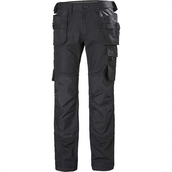 Helly Hansen - Black Cotton Polyester Elastane General Purpose Pants - Americas Industrial Supply