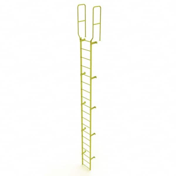 TRI-ARC - Rolling & Wall Mounted Ladders & Platforms Type: Fixed Ladder Style: Safety Cage - Americas Industrial Supply