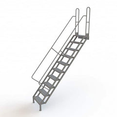 TRI-ARC - Rolling & Wall Mounted Ladders & Platforms Type: Stairway Slope Ladder Style: Stair Unit - Americas Industrial Supply