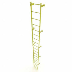 TRI-ARC - Rolling & Wall Mounted Ladders & Platforms Type: Fixed Ladder Style: Safety Cage - Americas Industrial Supply