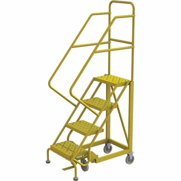 TRI-ARC - Rolling & Wall Mounted Ladders & Platforms Type: Stairway Slope Ladder Style: Forward Descent 50 Degree Incline - Americas Industrial Supply