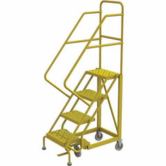 TRI-ARC - Rolling & Wall Mounted Ladders & Platforms Type: Stairway Slope Ladder Style: Forward Descent 50 Degree Incline - Americas Industrial Supply