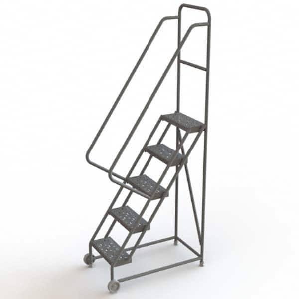 TRI-ARC - Rolling & Wall Mounted Ladders & Platforms Type: TiltNRoll Rolling Ladder Style: Tilt & Roll Safety Ladder - Americas Industrial Supply