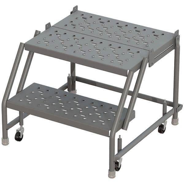 TRI-ARC - Rolling & Wall Mounted Ladders & Platforms Type: Rolling Warehouse Ladder Style: Rolling Platform Ladder - Americas Industrial Supply