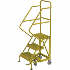 TRI-ARC - Rolling & Wall Mounted Ladders & Platforms Type: Stairway Slope Ladder Style: Forward Descent 50 Degree Incline - Americas Industrial Supply