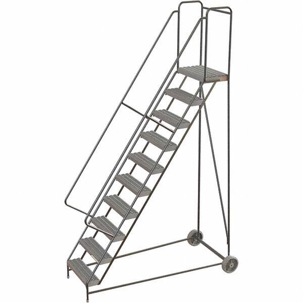 TRI-ARC - Rolling & Wall Mounted Ladders & Platforms Type: Rolling Warehouse Ladder Style: Rolling Safety Ladder - Americas Industrial Supply