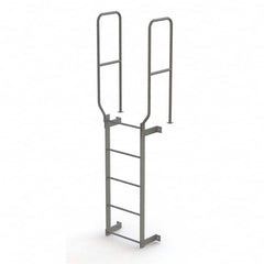 TRI-ARC - Rolling & Wall Mounted Ladders & Platforms Type: Fixed Ladder Style: Safety Cage - Americas Industrial Supply