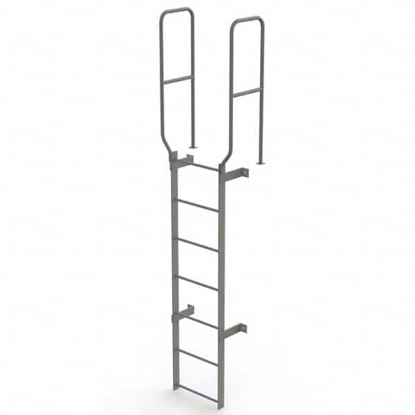 TRI-ARC - Rolling & Wall Mounted Ladders & Platforms Type: Fixed Ladder Style: Safety Cage - Americas Industrial Supply