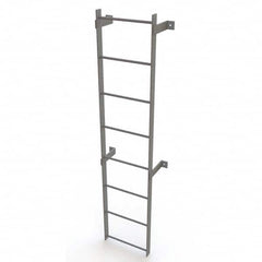 TRI-ARC - Rolling & Wall Mounted Ladders & Platforms Type: Fixed Ladder Style: Safety Cage - Americas Industrial Supply