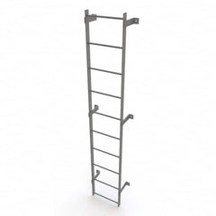 TRI-ARC - Rolling & Wall Mounted Ladders & Platforms Type: Fixed Ladder Style: Safety Cage - Americas Industrial Supply