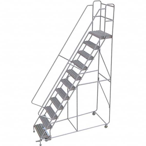 TRI-ARC - Rolling & Wall Mounted Ladders & Platforms Type: Rolling Warehouse Ladder Style: Rolling Safety Ladder - Americas Industrial Supply