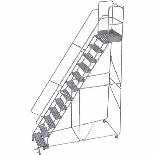 TRI-ARC - Rolling & Wall Mounted Ladders & Platforms Type: Rolling Warehouse Ladder Style: Rolling Safety Ladder - Americas Industrial Supply