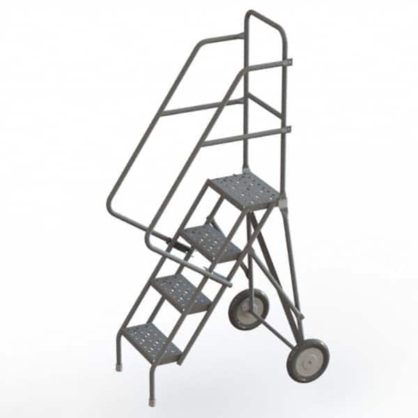TRI-ARC - Rolling & Wall Mounted Ladders & Platforms Type: Rolling Style: Rolling Platform Ladder - Americas Industrial Supply