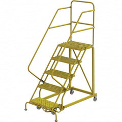 TRI-ARC - Rolling & Wall Mounted Ladders & Platforms Type: Stairway Slope Ladder Style: Forward Descent 50 Degree Incline - Americas Industrial Supply