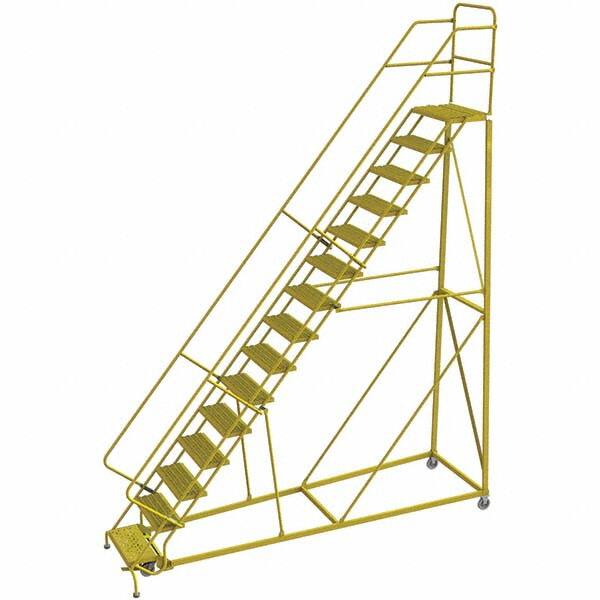 TRI-ARC - Rolling & Wall Mounted Ladders & Platforms Type: Stairway Slope Ladder Style: Forward Descent 50 Degree Incline - Americas Industrial Supply