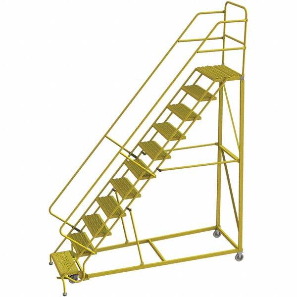 TRI-ARC - Rolling & Wall Mounted Ladders & Platforms Type: Stairway Slope Ladder Style: Forward Descent 50 Degree Incline - Americas Industrial Supply