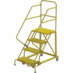 TRI-ARC - Rolling & Wall Mounted Ladders & Platforms Type: Stairway Slope Ladder Style: Forward Descent 50 Degree Incline - Americas Industrial Supply