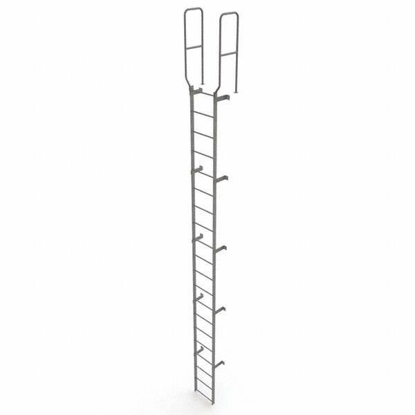 TRI-ARC - Rolling & Wall Mounted Ladders & Platforms Type: Fixed Ladder Style: Safety Cage - Americas Industrial Supply