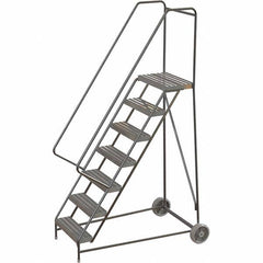 TRI-ARC - Rolling & Wall Mounted Ladders & Platforms Type: Rolling Warehouse Ladder Style: Rolling Safety Ladder - Americas Industrial Supply