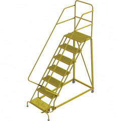 TRI-ARC - Rolling & Wall Mounted Ladders & Platforms Type: Stairway Slope Ladder Style: Forward Descent 50 Degree Incline - Americas Industrial Supply