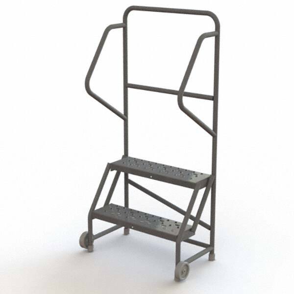 TRI-ARC - Rolling & Wall Mounted Ladders & Platforms Type: TiltNRoll Rolling Ladder Style: Tilt & Roll Safety Ladder - Americas Industrial Supply