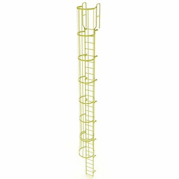 TRI-ARC - Rolling & Wall Mounted Ladders & Platforms Type: Fixed Ladder Style: Safety Cage - Americas Industrial Supply