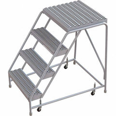 TRI-ARC - Rolling & Wall Mounted Ladders & Platforms Type: Rolling Warehouse Ladder Style: Rolling Safety Ladder - Americas Industrial Supply