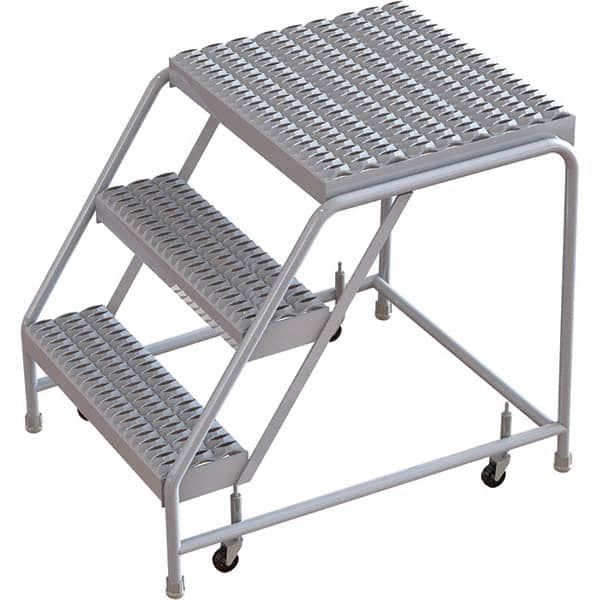 TRI-ARC - Rolling & Wall Mounted Ladders & Platforms Type: Rolling Warehouse Ladder Style: Rolling Safety Ladder - Americas Industrial Supply