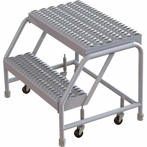 TRI-ARC - Rolling & Wall Mounted Ladders & Platforms Type: Rolling Warehouse Ladder Style: Rolling Safety Ladder - Americas Industrial Supply