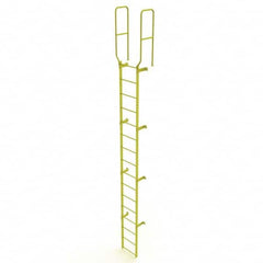 TRI-ARC - Rolling & Wall Mounted Ladders & Platforms Type: Fixed Ladder Style: Safety Cage - Americas Industrial Supply