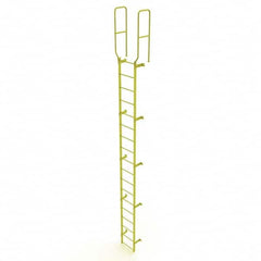 TRI-ARC - Rolling & Wall Mounted Ladders & Platforms Type: Fixed Ladder Style: Safety Cage - Americas Industrial Supply