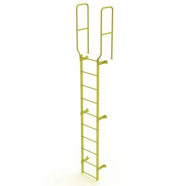 TRI-ARC - Rolling & Wall Mounted Ladders & Platforms Type: Fixed Ladder Style: Safety Cage - Americas Industrial Supply