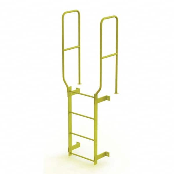 TRI-ARC - Rolling & Wall Mounted Ladders & Platforms Type: Fixed Ladder Style: Safety Cage - Americas Industrial Supply