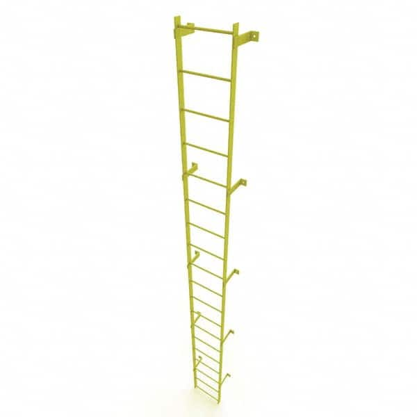 TRI-ARC - Rolling & Wall Mounted Ladders & Platforms Type: Fixed Ladder Style: Safety Cage - Americas Industrial Supply