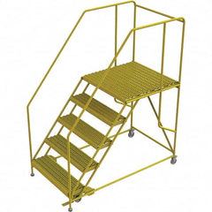 TRI-ARC - Rolling & Wall Mounted Ladders & Platforms Type: Rolling Work Platform Style: Steel Work Platform - Americas Industrial Supply