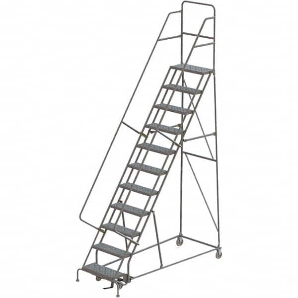 TRI-ARC - Rolling & Wall Mounted Ladders & Platforms Type: Rolling Warehouse Ladder Style: Rolling Platform Ladder - Americas Industrial Supply