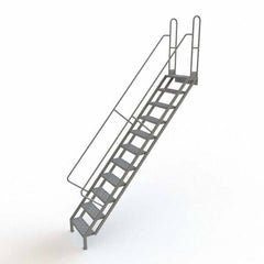 TRI-ARC - Rolling & Wall Mounted Ladders & Platforms Type: Stairway Slope Ladder Style: Stair Unit - Americas Industrial Supply