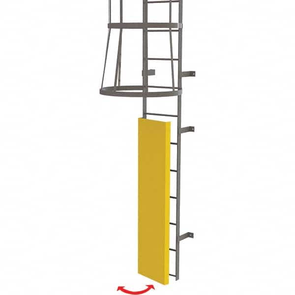 TRI-ARC - Ladder Accessories Type: Door For Use With: Tri-Arc Fixed Yellow Steel Ladders - Americas Industrial Supply