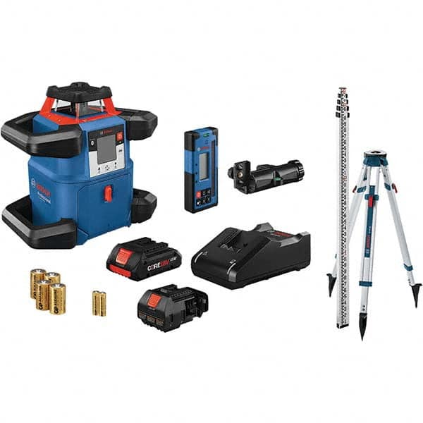 Bosch - Rotary Lasers Level Type: Rotary Laser Maximum Measuring Range (Feet): 4000 - Americas Industrial Supply