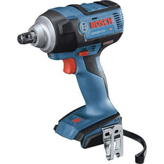 Bosch - Cordless Impact Wrenches & Ratchets Voltage: 18.0 Drive Size (Inch): 1/2 - Americas Industrial Supply