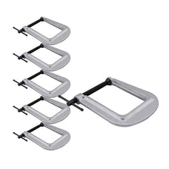 Wilton - C-Clamps Clamp Type: Deep Reach Carriage Clamp Application Strength: Regular-Duty - Americas Industrial Supply