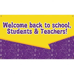 NMC - Banners Message Type: Safety Reinforcement & Motivational Legend: Welcome Back To School Students & Teachers! - Americas Industrial Supply