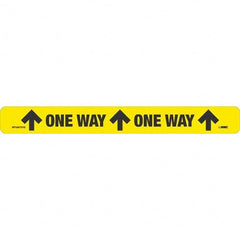 NMC - "One Way" Adhesive-Backed Floor Sign - Americas Industrial Supply