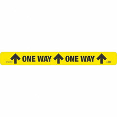 NMC - "One Way" Adhesive-Backed Floor Sign - Americas Industrial Supply